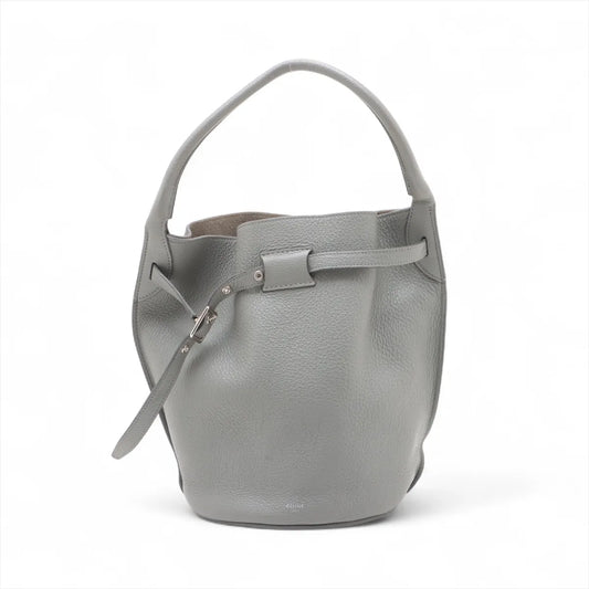 Celine Big Bag Bucket Leather Handbag Gray *PREORDER*