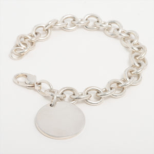 Tiffany & Co. Round Tag Bracelet Silver