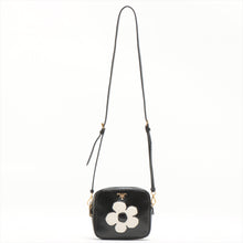 Load image into Gallery viewer, Prada Saffiano Patent Leather Shoulder Bag Black