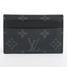 Load image into Gallery viewer, Best Louis Vuitton Monogram Eclipse Card Case Black