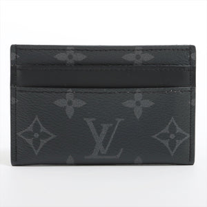 Best Louis Vuitton Monogram Eclipse Card Case Black