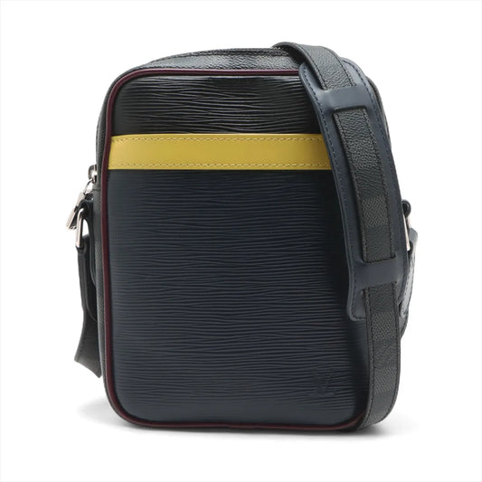 Louis Vuitton Epi x Damier Graphite Danube Slim Black