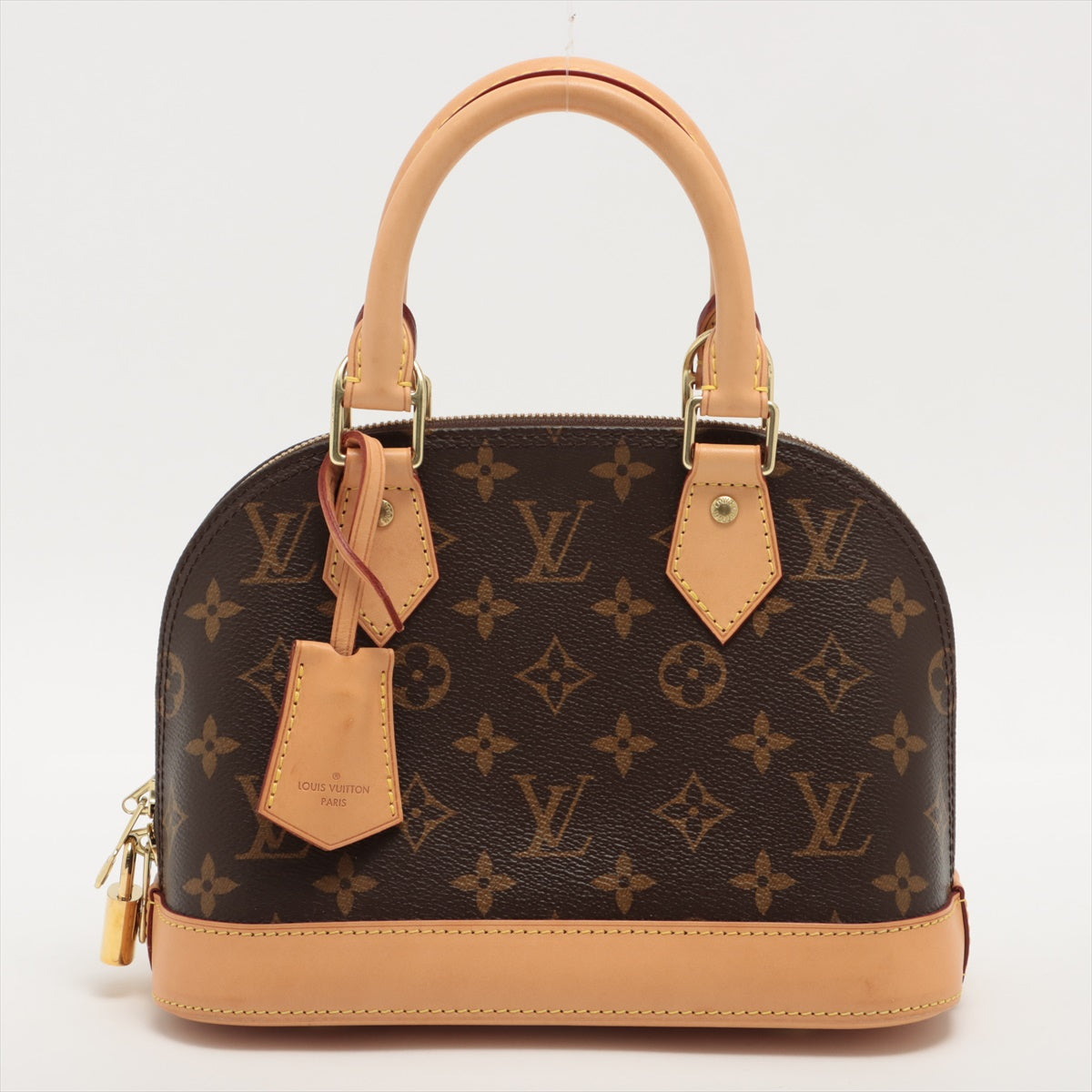 Louis Vuitton, Bags, New Never Used Alma Bb Iconic Monogram Canvas  Signature Golden Padlock Keys