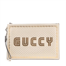 Load image into Gallery viewer, Gucci Gussy Maison De l&#39;amour Clutch Bag Ivory