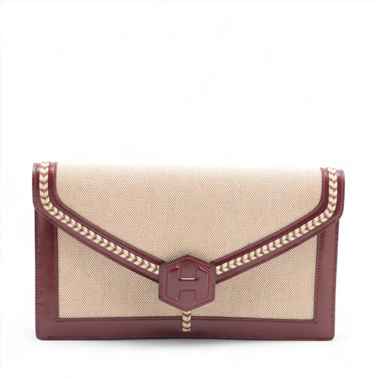 Hermès Vintage Envelop-style Clutch Bag Gold