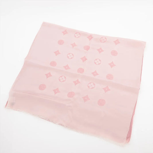 Louis Vuitton Monogram Venice Silk Scarf Pink