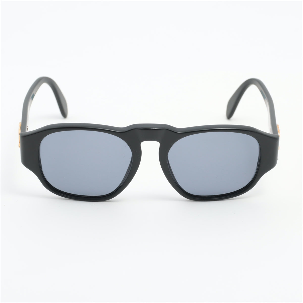 Chanel CC Logo Sunglass Plastic Black