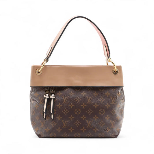Louis Vuitton Monogram Tuileries Hobo Bag Brown
