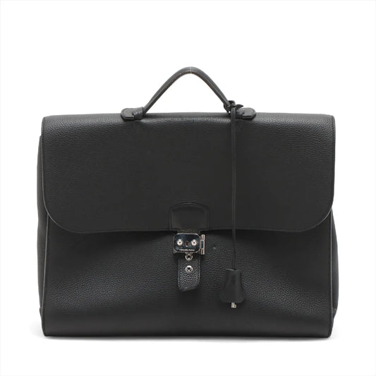 Hermes Sac a Depeche 38 Togo Black