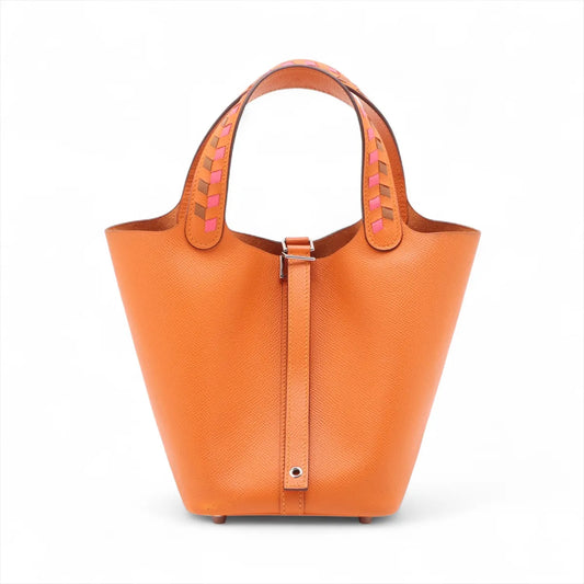 Hermes Picotin Lock 18 PM Orange