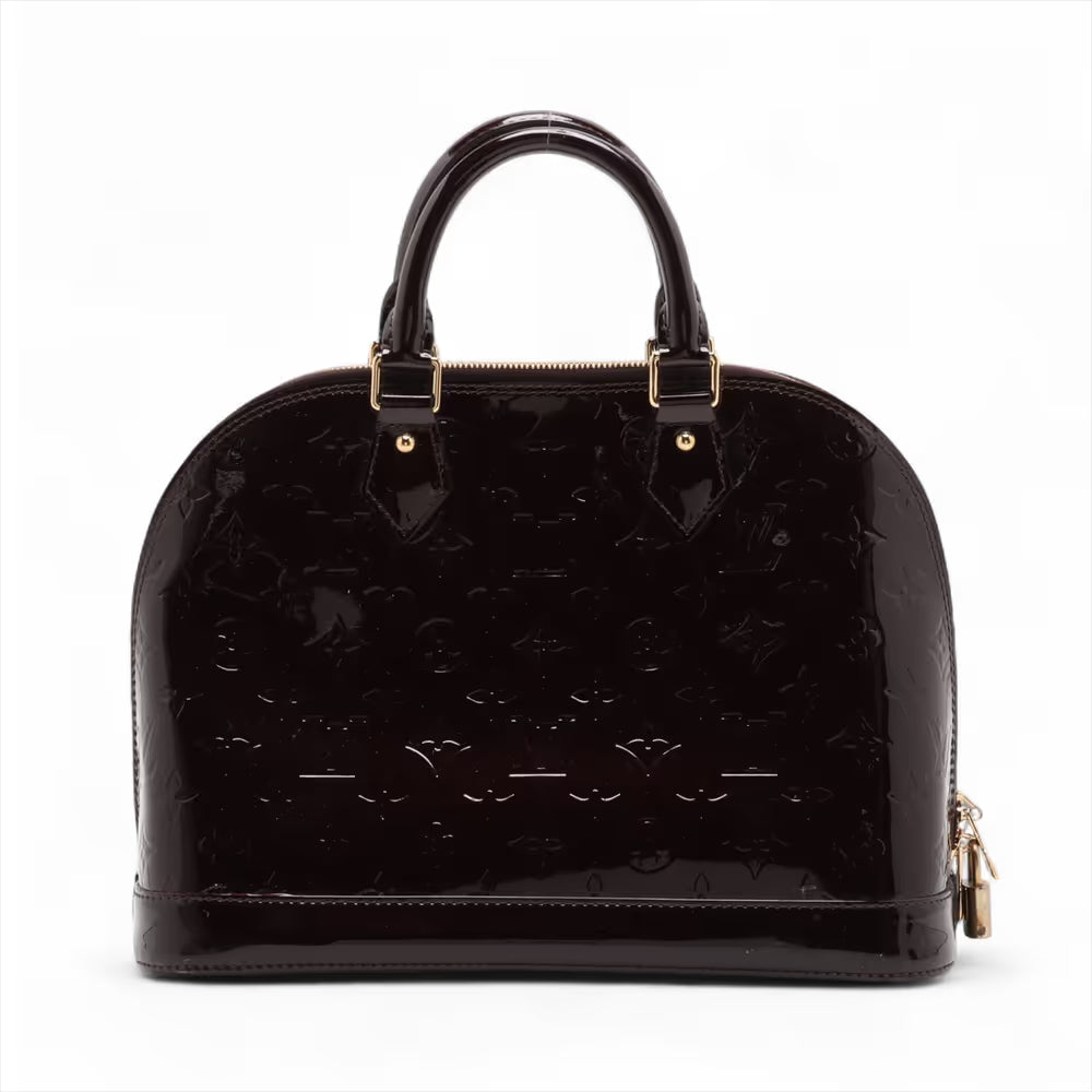 Louis Vuitton Vernis Alma MM Amarante