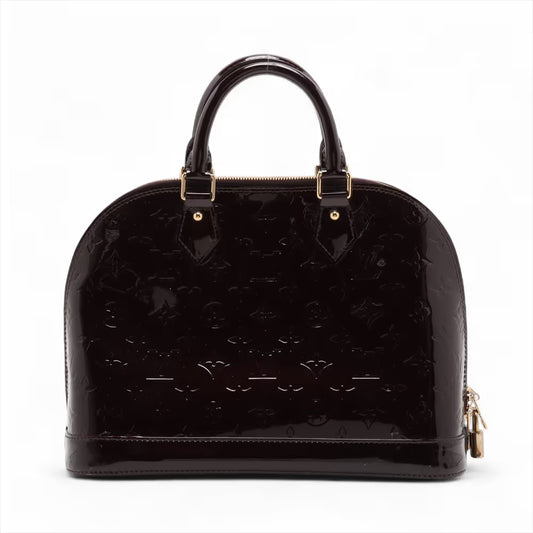 Louis Vuitton Vernis Alma MM Amarante