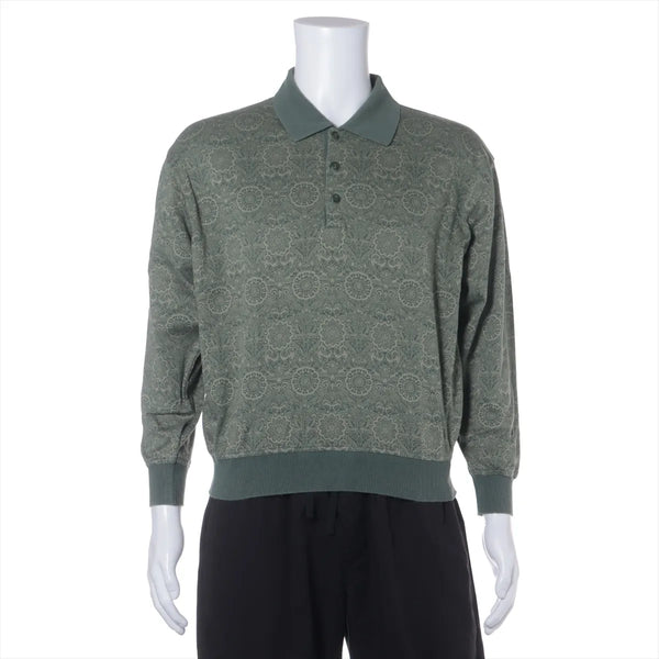 Christian Dior Monsieur Cotton Polo Shirt Green