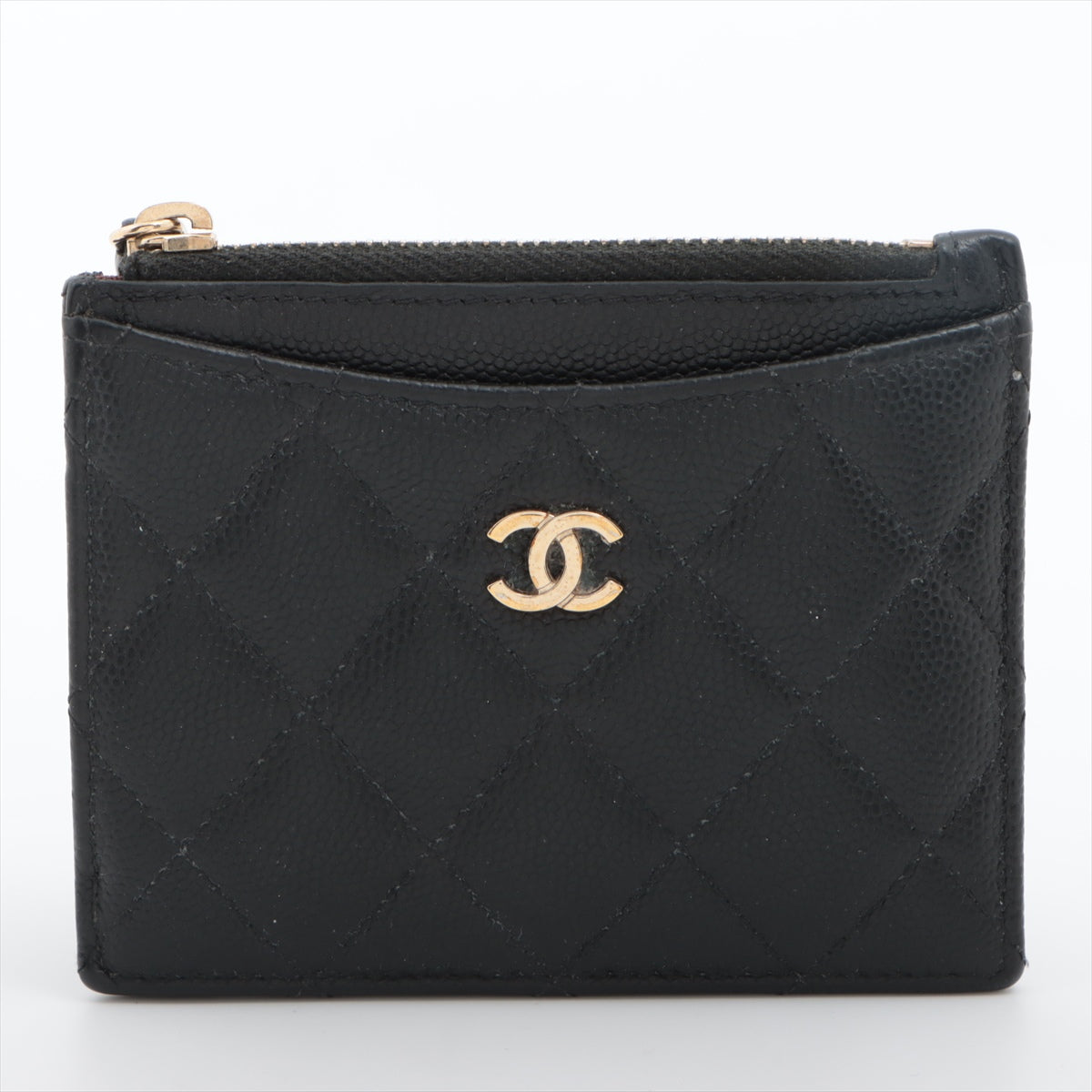 Chanel Matelasse Caviar Skin Coin Case Black – Redo Luxury