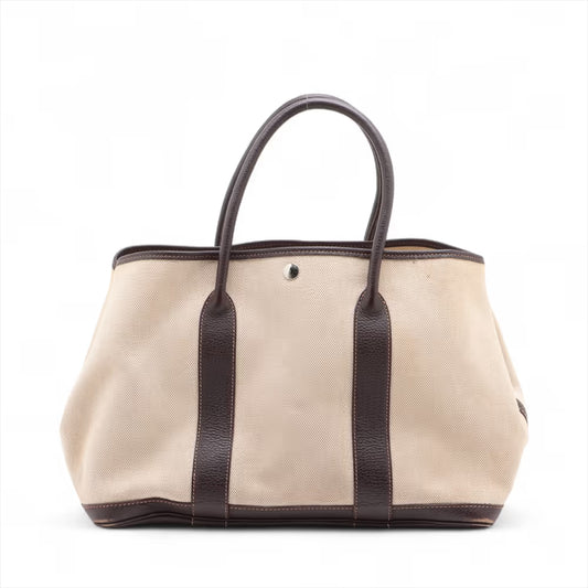 Hermès Garden Party 36 PM Twirl Ash x Bouffle Brown