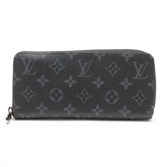 Louis Vuitton Monogram Eclipse Zippy Horizontal Wallet