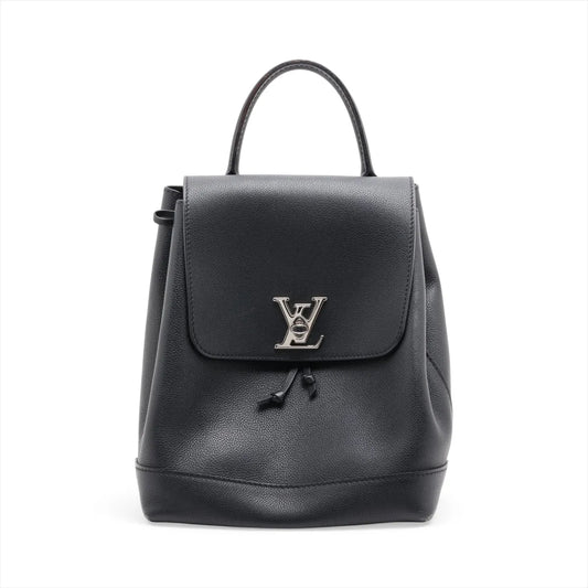 Louis Vuitton Taurillon Lockme Backpack Black