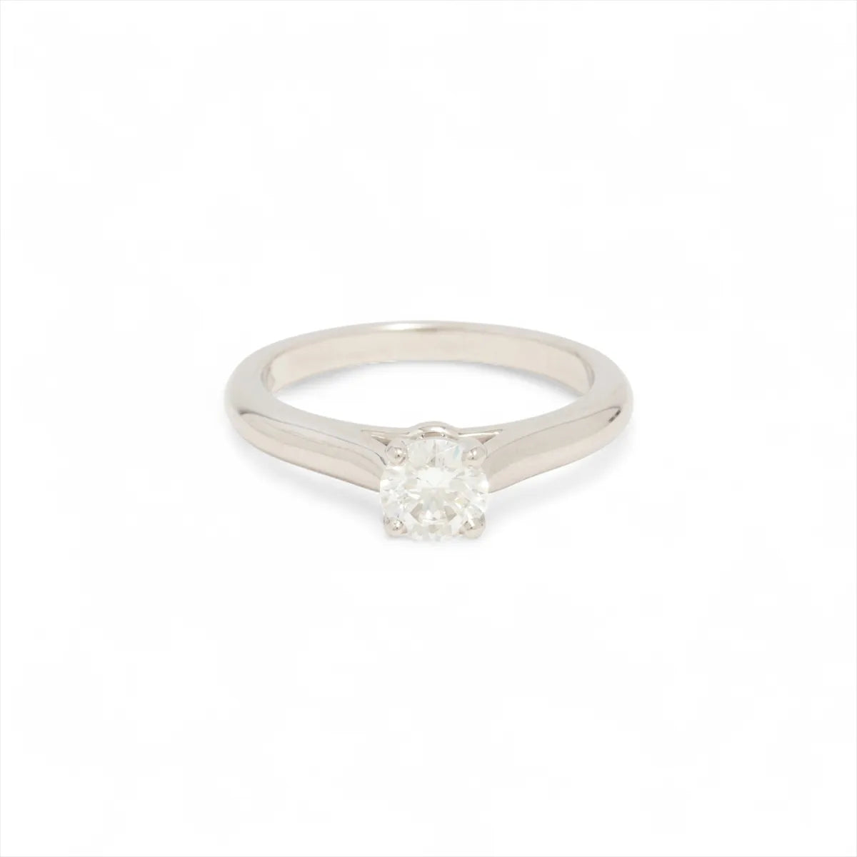 Cartier Solitaire 1895 Diamond Ring Platinum