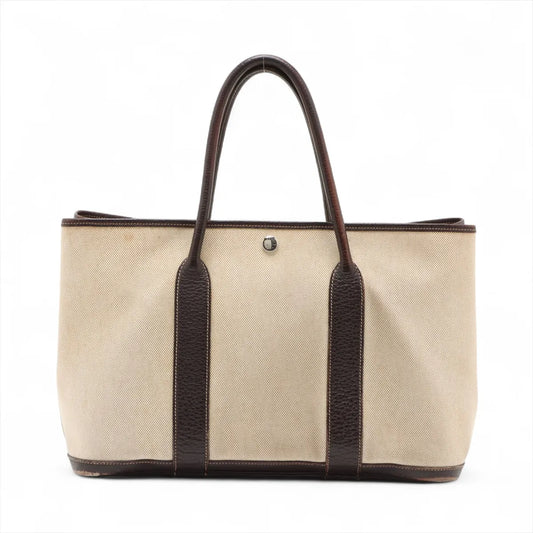 Hermès Garden Party 36 PM Twirl Ash x Bouffle Brown