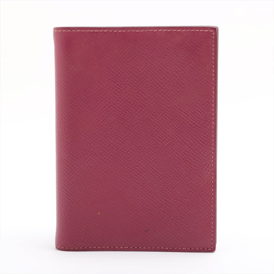 Hermès Agenda Veau Epsom Notebook Cover Rose Pourpre