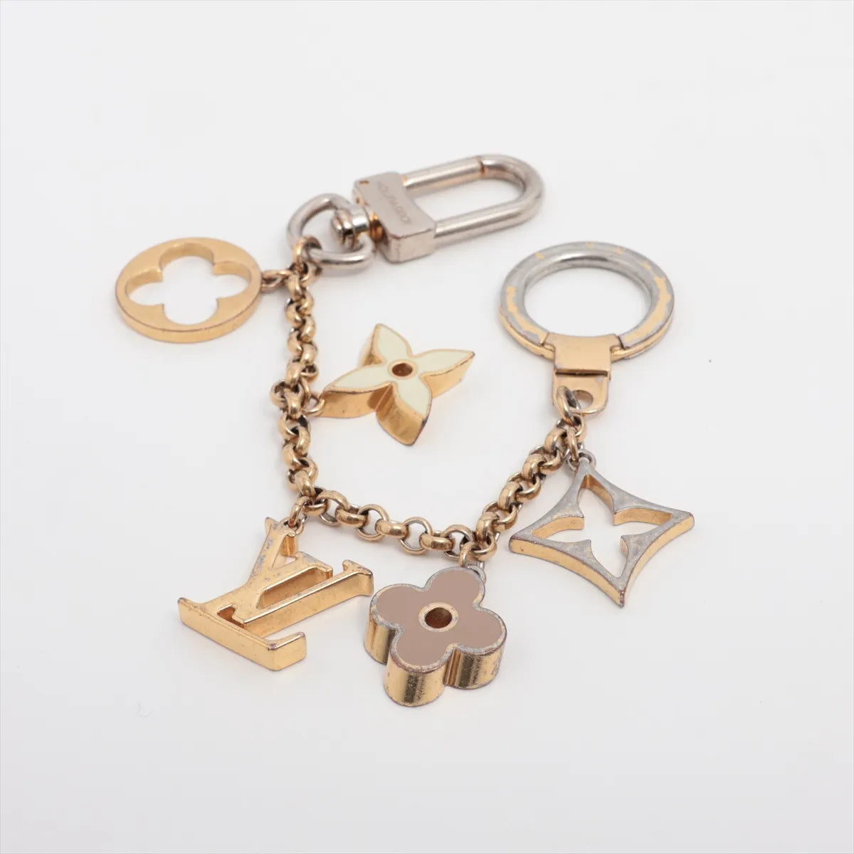 Louis Vuitton Fleur de Monogram Chain Bag Charm