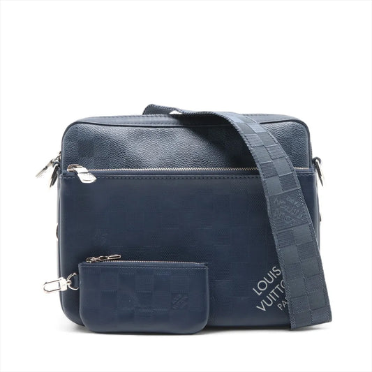 Louis Vuitton Damier Graphite x Damier Infini Trio Messenger Bag