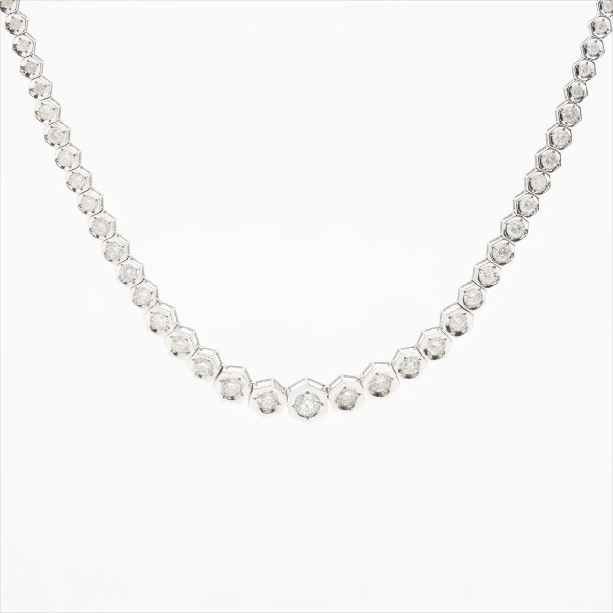 Diamond Necklace White Gold