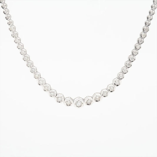 Diamond Necklace White Gold