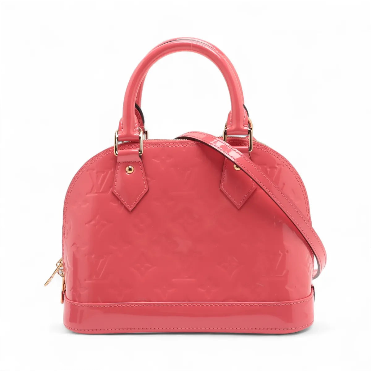 Louis Vuitton Vernis Alma BB Pink Peach