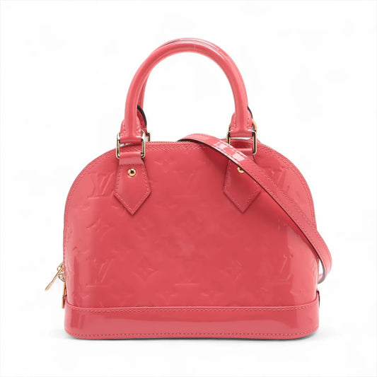 Louis Vuitton Vernis Alma BB Pink Peach