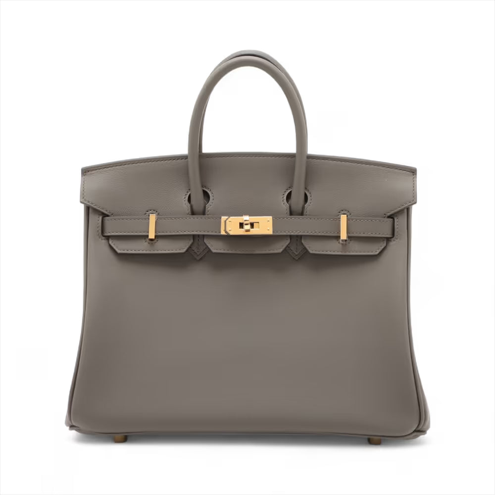 Hermès Birkin 25 Le Tournay Veau Swift Etain
