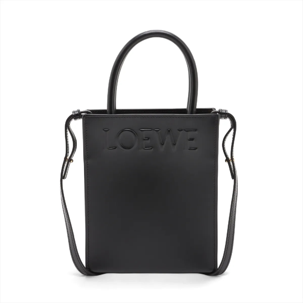 Loewe Standard A5 Two-Way Tote Bag Black