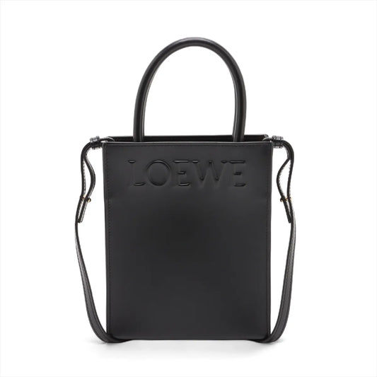 Loewe Standard A5 Two-Way Tote Bag Black