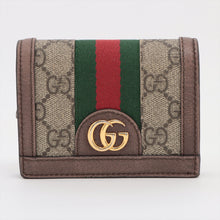 Load image into Gallery viewer, Gucci GG Supreme Ophidia Card Case Wallet