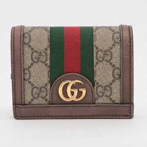 Gucci GG Supreme Ophidia Card Case Wallet