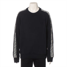 Load image into Gallery viewer, Dior Sweatshirt Oblique Inserts Cotton Knit Navy Blue