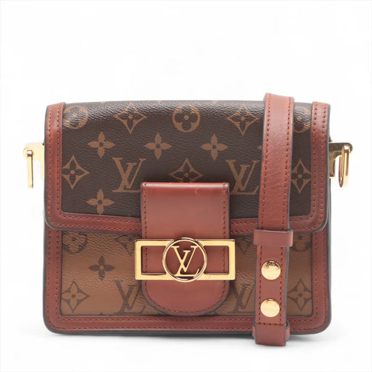Louis Vuitton Monogram Reverse Dauphine Mini Shoulder Bag