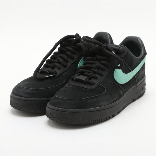 Tiffany x Nike Air Force 1 Low Leather Sneaker Black x Blue