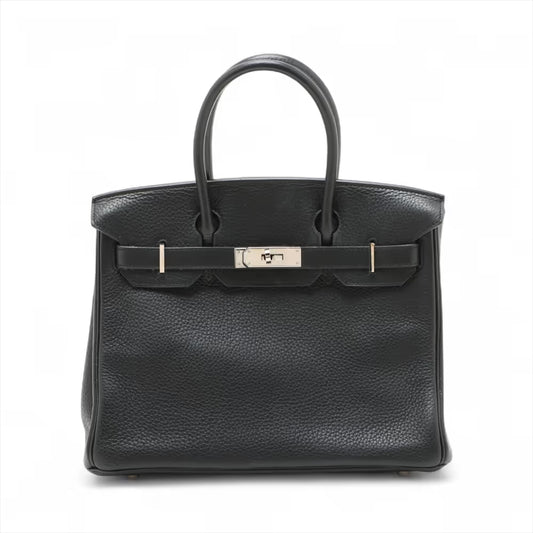 Hermès Birkin 30 Le Tournay Taurillon Clemence  Black