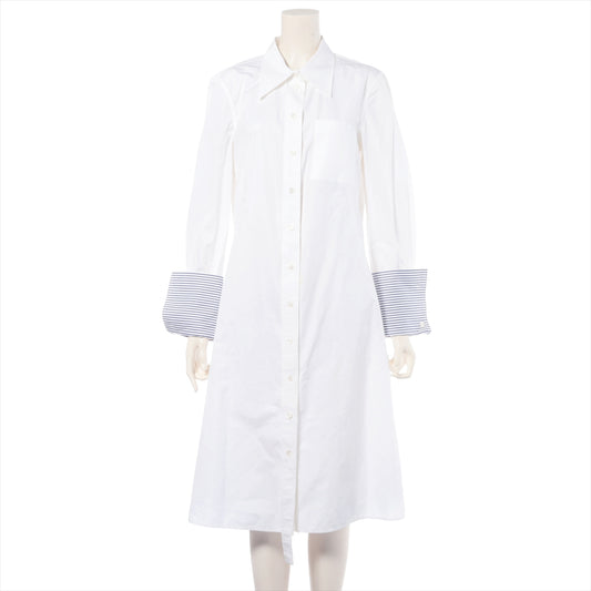 Louis Vuitton Long Sleeve Polo Dress White