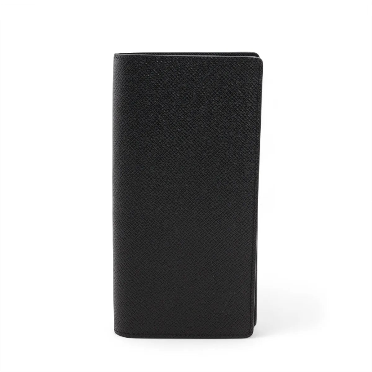 Louis Vuitton Taiga Brazza Long Wallet Black