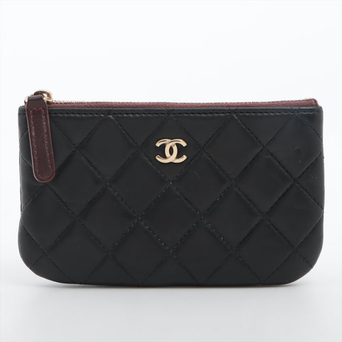 Best Chanel Matelasse Ram Leather pouch