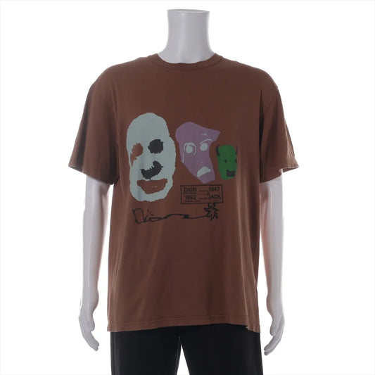 Dior x Travis Scott Cactus Jack Cotton T-shirt L Brown