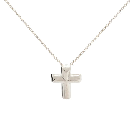Tiffany & Co. Tenderness Cross Necklace Silver