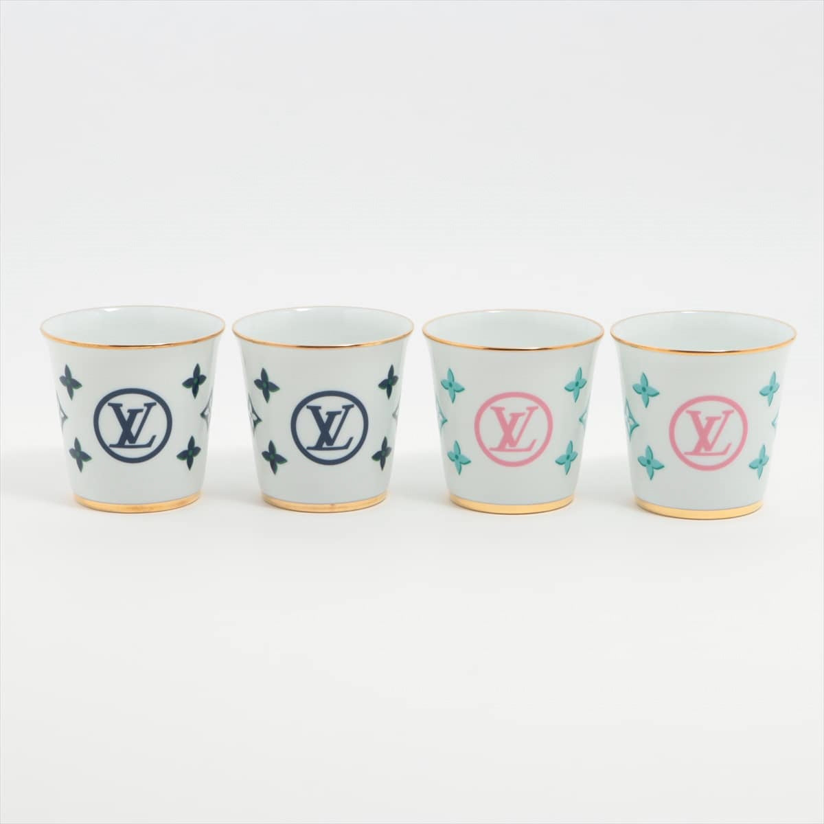 Louis Vuitton Set 4 Ceramic Cups