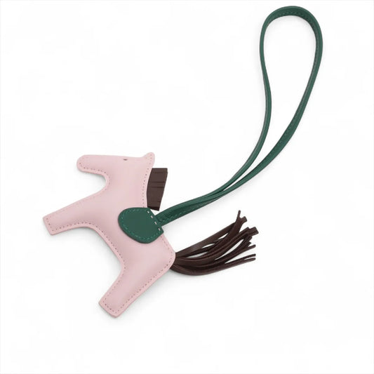Hermes Rodeo Charm PM Agneau Milo Pink