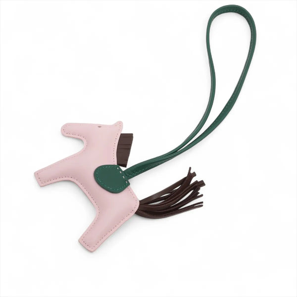 Hermes Rodeo Charm PM Agneau Milo Pink