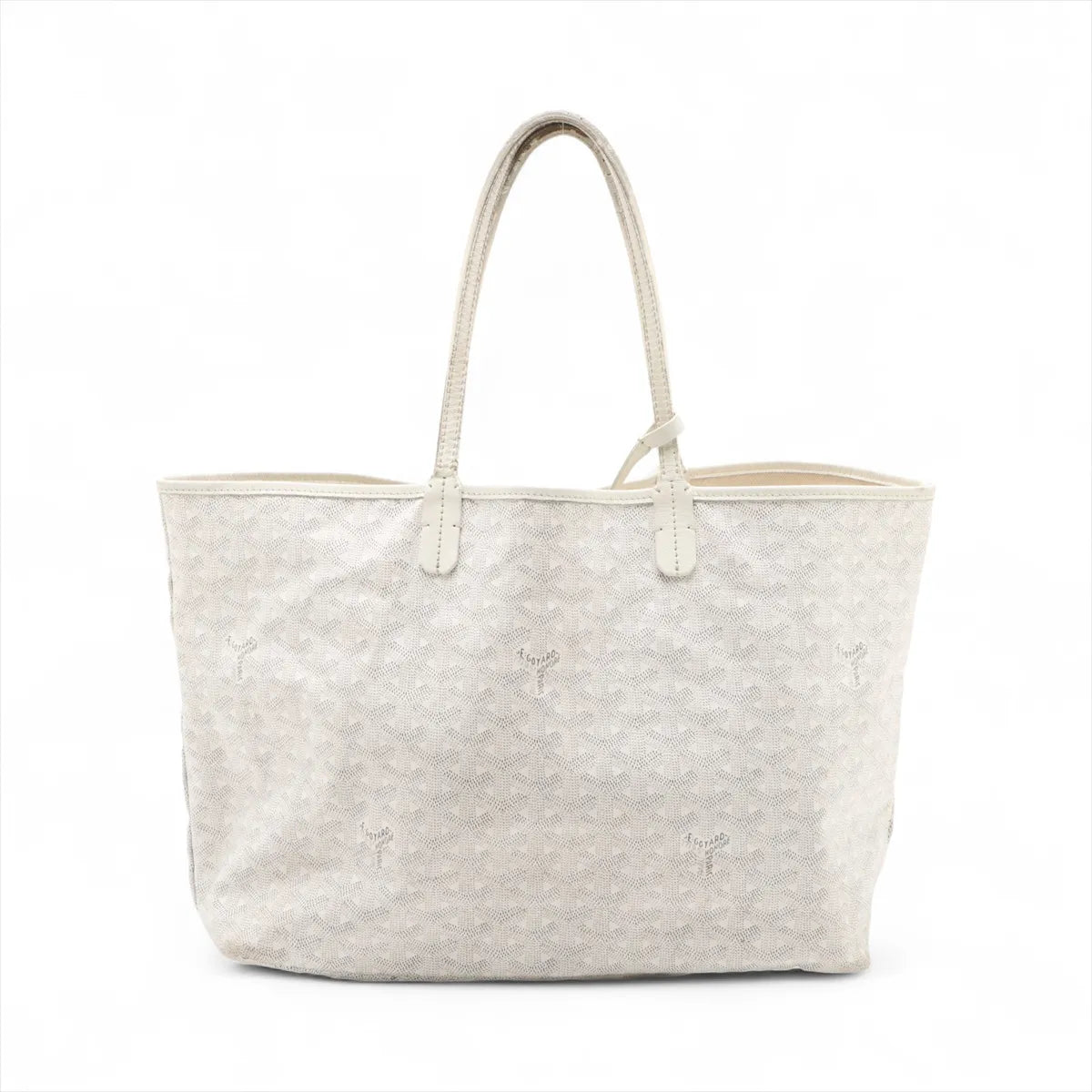 Goyard Saint Louis PM Tote Bag White