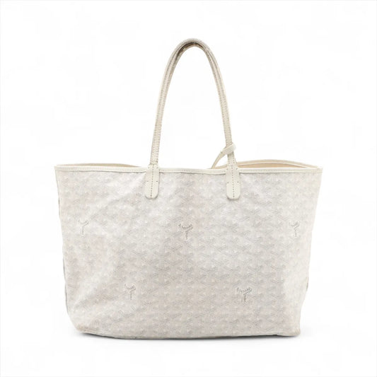 Goyard Saint Louis PM Tote Bag White