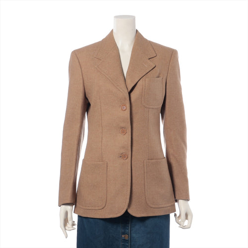 Max Mara Wool Blazer Jacket Khaki